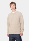 Carhartt WIP Anglistic Speckled Jumper, Beige