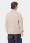 Carhartt WIP Anglistic Speckled Jumper, Beige