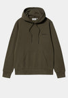 Carhartt Script Embroidery Hoodie, Cypress