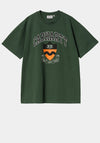 Carhartt WIP Lazy Duck Academy T-Shirt, Sycamore Tree Green