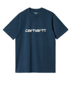 Carhartt Script T-Shirt, Squid & Salt