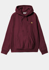 Carhartt WIP American Script Hoodie, Malbec Wine