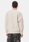 Carhartt WIP American Script Sweatshirt, Cream