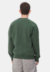 Carhartt WIP Chase Crew Neck Sweatshirt, Sycamore