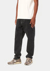 Carhartt WIP Newel Stone Washed Denim Jeans, Black