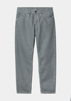 Carhartt WIP Newel Stone Washed Trousers, Dove Grey