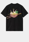 Carhartt WIP Noodle Soup Graphic T-Shirt, Black