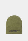 Carhartt WIP Script Beanie, Capulet Green