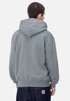 Carhartt WIP Script Logo Hoodie, Dove Grey