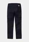 Carhartt WIP Sid Slim Tapered Trousers, Dark Navy