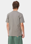 Carhartt WIP University Script T-Shirt, Misty Grey