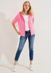 Cecil Drawstring Hoodie Jacket, Soft Pink