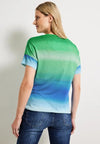 Cecil Tie Dye T-Shirt, Blue Sea