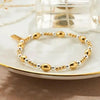 ChloBo Cute Oval Bracelet, Gold & Silver