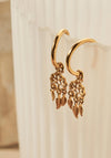 ChloBo Dream Catcher Hoop Earrings, Gold