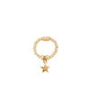 ChloBo Mini Star Stretch Ring, Gold