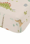 Catherine Lansfield Sleepy Dinosaur Fitted Sheet, Green