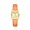 Cluse Ladies Gracieuse Petite Watch, Apricot Lizard & Gold