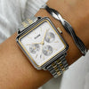 Cluse Ladies La Tétragone Watch, Silver & Gold