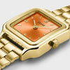 Cluse Ladies Gracieuse Petite Watch, Apricot & Gold