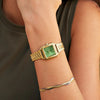 Cluse Ladies Gracieuse Petite Watch, Gold & Green