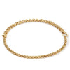 Coeur De Lion Mesh Chain Necklace, Gold