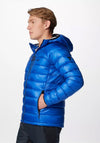 Columbia Artic Crest™ Down Hooded Jacket, Mountain Blue