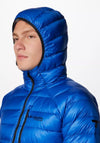 Columbia Artic Crest™ Down Hooded Jacket, Mountain Blue