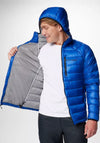 Columbia Artic Crest™ Down Hooded Jacket, Mountain Blue