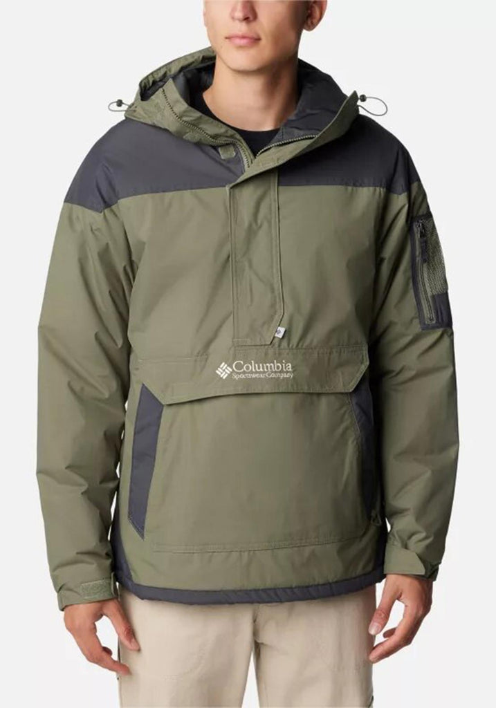 Columbia khaki challenger pullover 2024 jacket