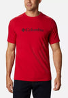 Columbia Men’s CSC Basic Logo T-Shirt, Red