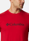 Columbia Men’s CSC Basic Logo T-Shirt, Red