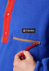 Columbia Helvetia™ Half Snap Fleece, Clematis Blue