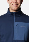 Columbia Hike™ Half Zip Fleece, Navy