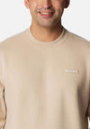 Columbia Men’s Marble Canyon Crew Neck Sweatshirt, Ancient Fossil