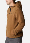 Columbia Rugged Ridge III Half Zip Sherpa Hoodie, Delta