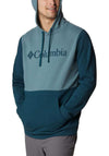 Columbia Men’s Trek Colourblock Hoodie, Metal & Nightwave