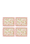 Cath Kidston Strawberry Print Placemats, Set of 4