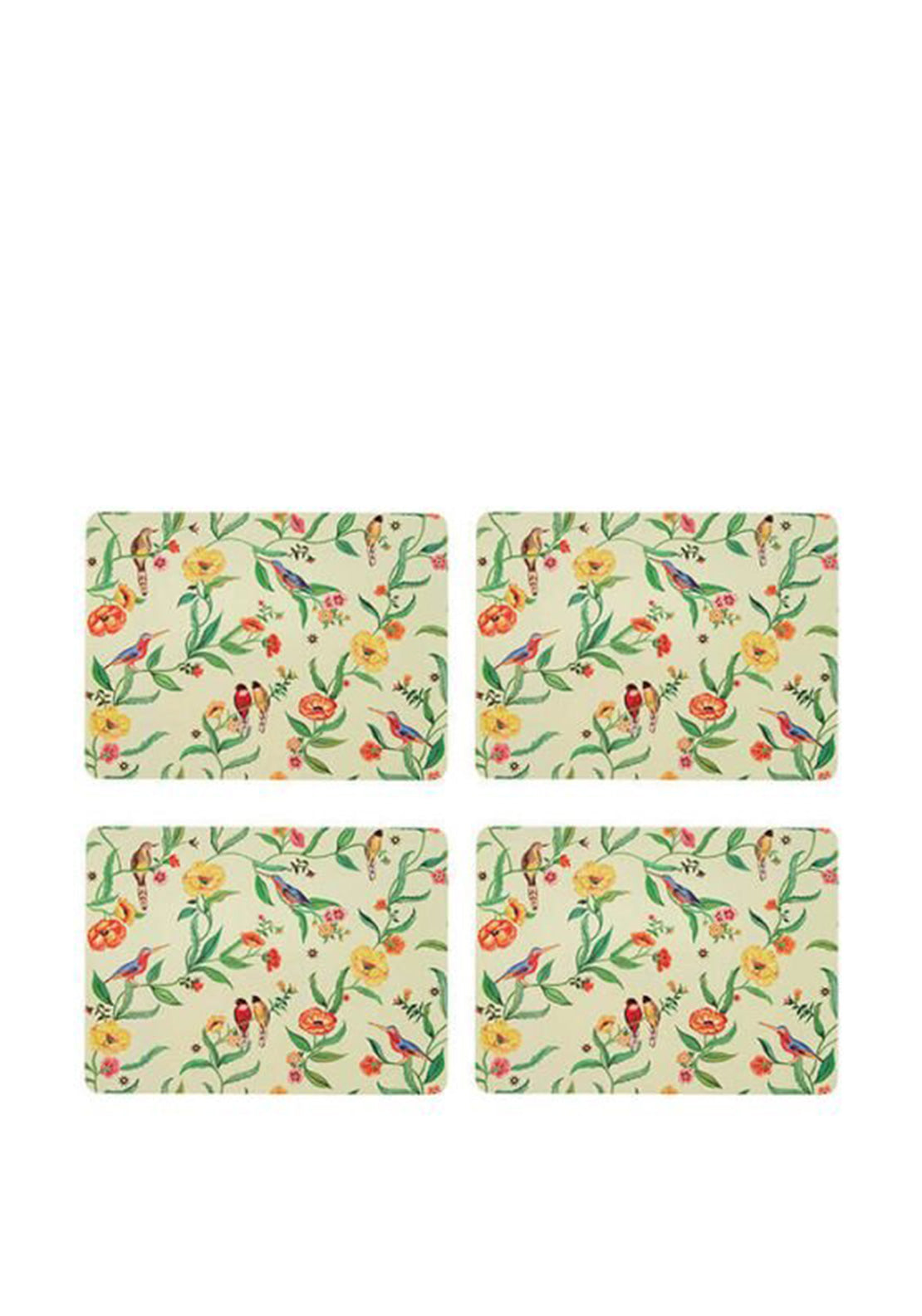 Cath Kidston Summer Bird Print Placemats, Set of 4 - McElhinneys