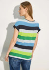 Cecil Block Stripe Fine Top, Multi