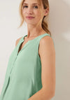 Cecil Cut Out Neckline Top, Peppermint