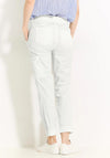 Cecil Cargo Pocket Trousers, White