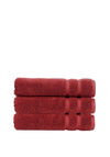 Christy Signum Combed Cotton Towel, Rouge