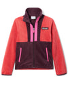 Columbia Kids Back Bowl II Fleece Jacket, Wine