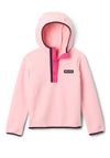 Columbia Kids Helvetia Sherpa Fleece Hoodie, Satin Pink