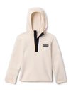 Columbia Kids Helvetia Sherpa Fleece Hoodie, Cream