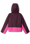 Columbia Girls Benton Springs Sherpa Fleece Jacket, Pink Ice