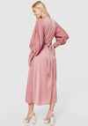 Closet London Tie Waist A-line Maxi Dress, Rose Pink