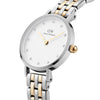 Daniel Wellington Petite Lumine 5 Link Watch, Silver & Gold