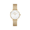 Daniel Wellington Petite Lumine Pressed Piano Watch, Gold